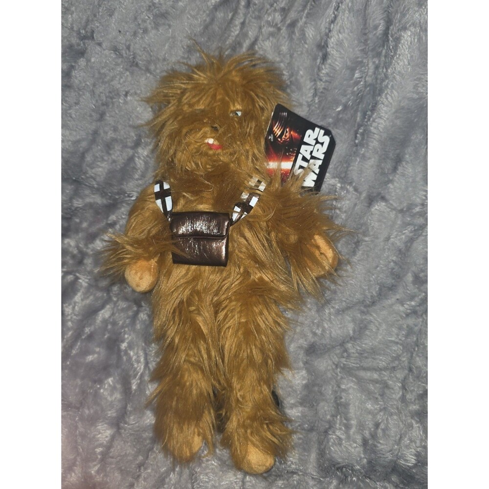 NWT Disney star wars Chewbacca furry mini backpack bookbag purse bag tote!